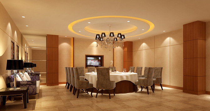 餐厅装修样板